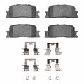 R1 02-06 Toyota Camry Hybrid Rear Semi Met Brake Pads and Hardware Kit