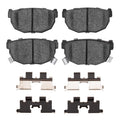 R1 81-98 Nissan 280ZX Rear Ceramic Brake Pads & Hardware Kit
