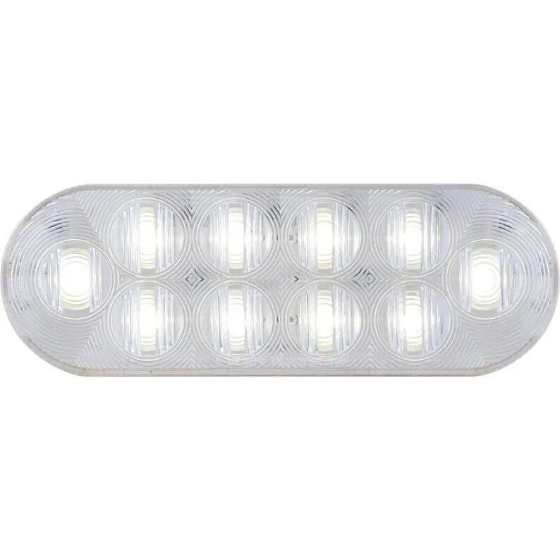 6' OVAL 10 LED SEALED BACKUP