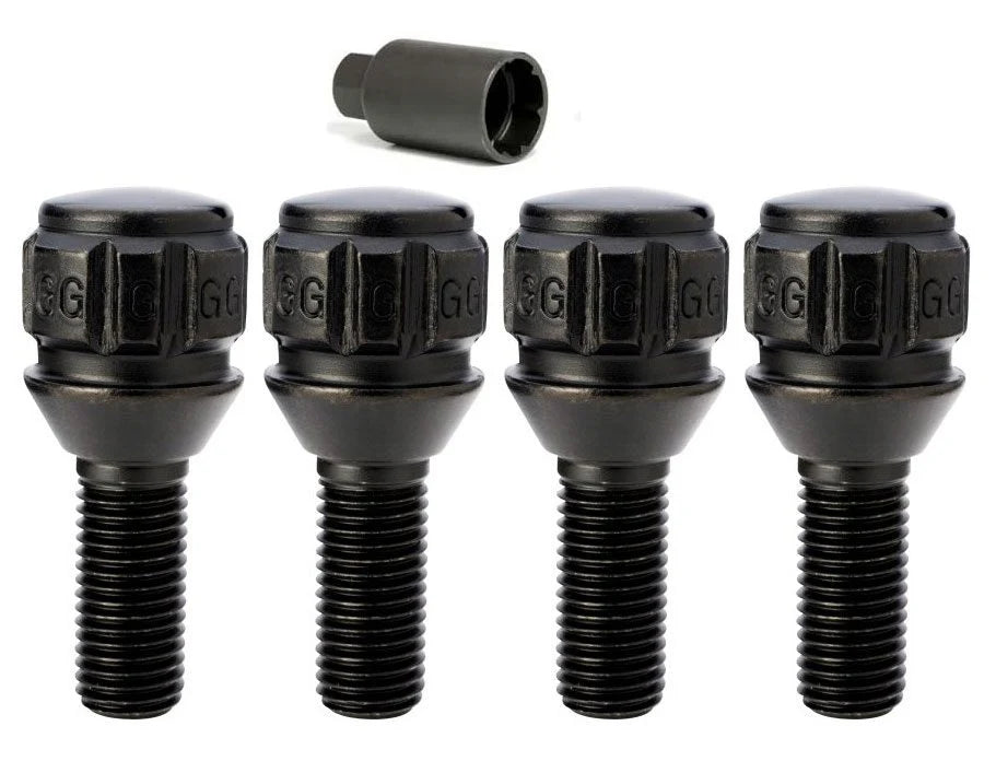 Gorilla LUG BOLT LOCK CONE 14-1.25 BLK 27MM