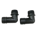 FITTINGS 90 1IN BARB W CHECK VALVE
