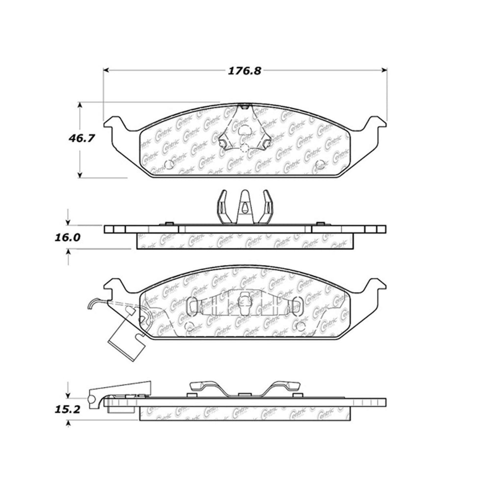 C-TEK Ceramic Brake Pads