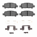 R1 05-09 Subaru Legacy Rear Ceramic Pads & Hardware Kit
