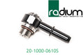 Radium Engineering 6AN Orb Swivel Banjo 3/8in SAE Fitting to 6AN Male Bulkhead