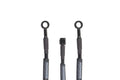 STRAIGHT 3 TO STRAIGHT BANJO 3 16IN PRE ASSEMBLED BRAKE LINE BLACK