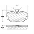 Centric C-TEK Ceramic Brake Pads w/Shims - Front/Rear