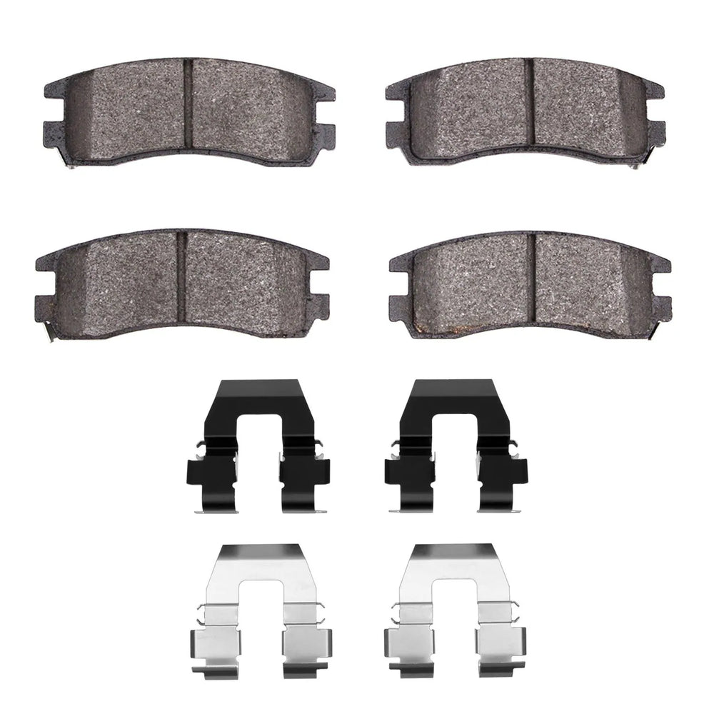 R1 1991-2005 Buick Park Avenue Rear R1 Semi Met Pads & Hardware Kit