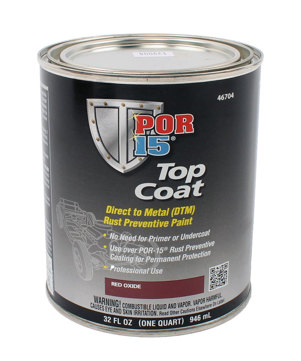 POR-15 red auto part