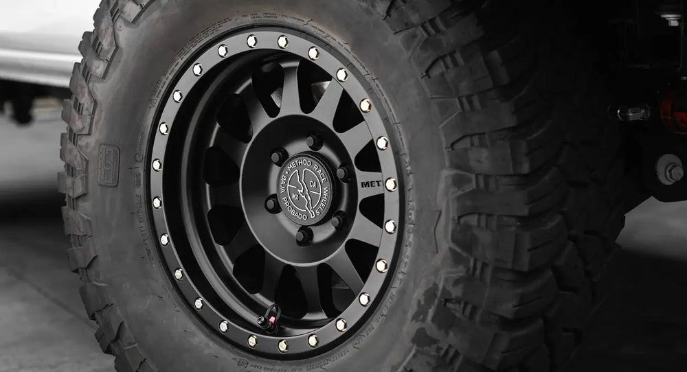 Method Baja Proven Push Through Center Cap 6x120 / 5x4.5 - Black