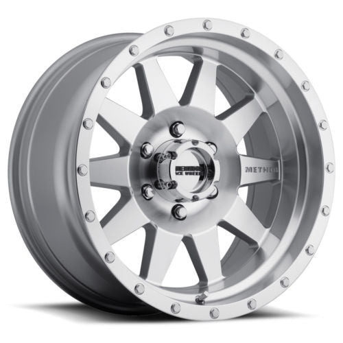 Method Center Cap 8 Lug Tall - Open Style Push Through - Black