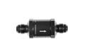 0 PSI CRANKCASE CHECK VALVE 06AN MALE INLET/OUTLET BLACK