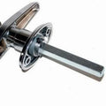 Liftgate T-Handle Rear Chrome Keys Included 1977-1983 CJ5 1977-1986 CJ7 And 1981-1986 CJ8 Scrambler OMIX
