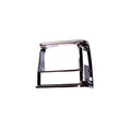 Head Light Bezel Left Black/Chrome Fits The Driver Side Of 91-96 Cherokee XJ And 91-92 Comanche MJ OMIX