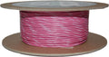 NAMZ OEM Color Primary Wire 100ft. Spool 18g - Pink/White Stripe