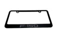 F150 MONOCHROMATIC BLACK BADGE LICENSE PLATE FRAME