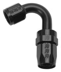 Russell Performance -10 AN Red/Blue 120 Degree Full Flow Hose End (1-1/4in Centerline Radius)