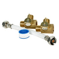 BYPASS KIT 8IN SUPREME PERM BRASS FOR 6GAL TANK