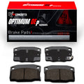 R1 88-88 Pontiac Fiero Rear Optimum OE Brake Pads