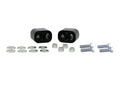 Brace - sway bar mount support 2 Bushings 4 Bolts 8 Washers 4 Nuts Grease