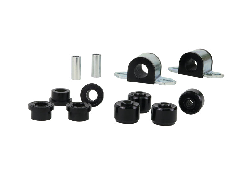 Sway bar - mount and link bushings 10 Bushings 2 Tubes 2 Saddles Grease