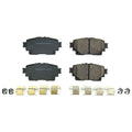 Power Stop 20-21 Toyota Highlander Rear Z17 Evo Ceramic Brake Pads w/Hardware