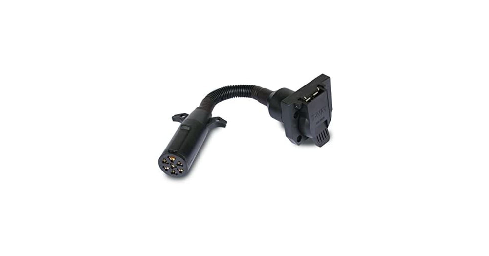 7WAY PIN TO 4WAY PIN ROUND SOCKET