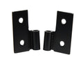 Kentrol 76-06 JEEP CJ/Wrangler YJ/TJ Lower Door Hinge Pair - Powdercoat Black