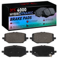 DFC 22-26 Honda Pilot Rear 4000 Hybridynamic Brake Pads
