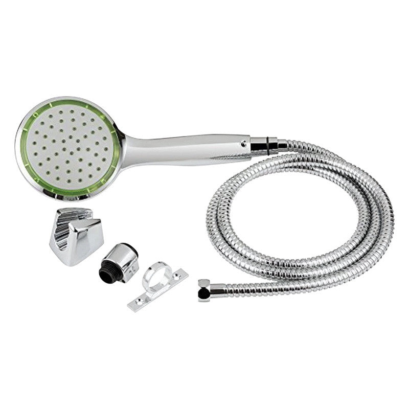 PRESSURE ASSIST RV SHOWER WAND & HOSE KIT CHROME POLISHED