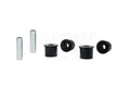Control arm - lower inner rear bushing 4 Bushings 2 Tubes Grease