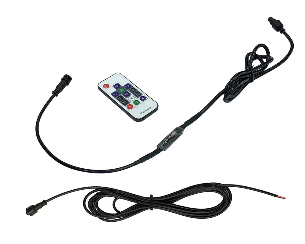 ~(1 lbs. 1X1X1)~ HD Whip Light 316 Effects Inline Controller 20 Inch Quake LED