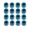 Cometic 0.344in x 0.562in x 0.485in x 0.677in Viton Valve Stem Seal - Positive Ring & Band - 16 Pack