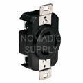 3 WIRE 30A/125V BLACK LOCKING RECEP