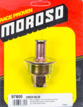 Moroso Crankcase Check Valve (Use w/Part No 25900)