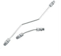 Bikers Choice 66-84 Shovelhead Chrome Rocker Box Oil Line Set Replaces H-D 17506-66A