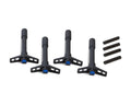 Mopar V/C Wing Nuts Blk Crinkle Blue Emblem