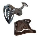 COMBO PACK SKULL CAP (BROWN) AND BONE BRACKET (BLACK)