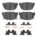 DFC 81-98 Nissan Maxima Rear 4000 HybriDynamic Brake Pads and Hardware Kit