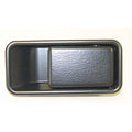Exterior Right Black Door Handle for 87-06 Jeep YJ, TJ Wranglers w/ Half Doors Crown Automotive