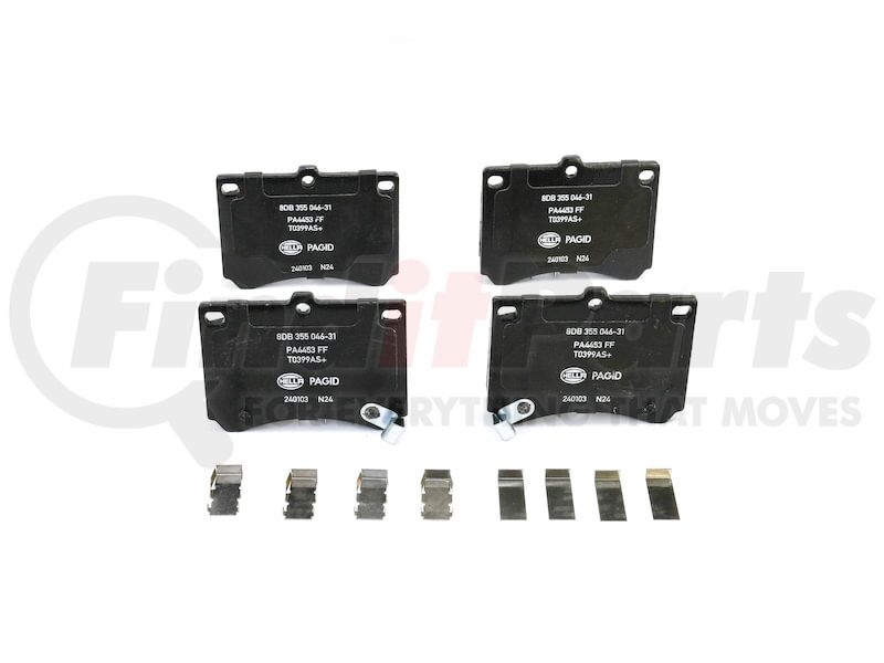 BRAKE PAD SET DISC BRAKE 8DB