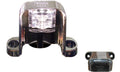 4IN ROUND AMBER 24 LED LIGHT W/ MIRROR