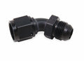 -8 AN 45 DEG MALE BRAZE ADAPTER BLACK