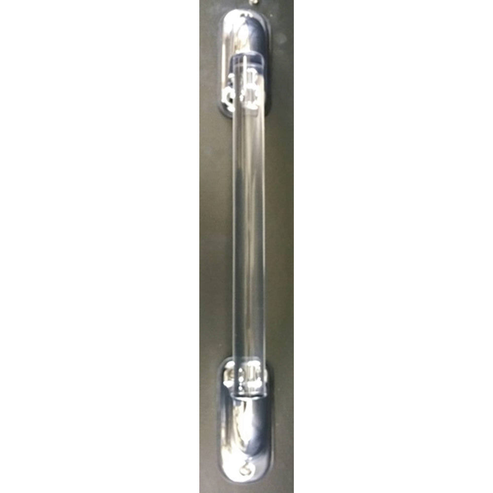 BRITE BAR 12IN LED ILLUMINTED STRAIGHT CLEAER ACRYLIC EXTERIOR GRAB HANDLE