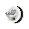 WHITE BODY T-HANDLE (CHROME HANDLE)