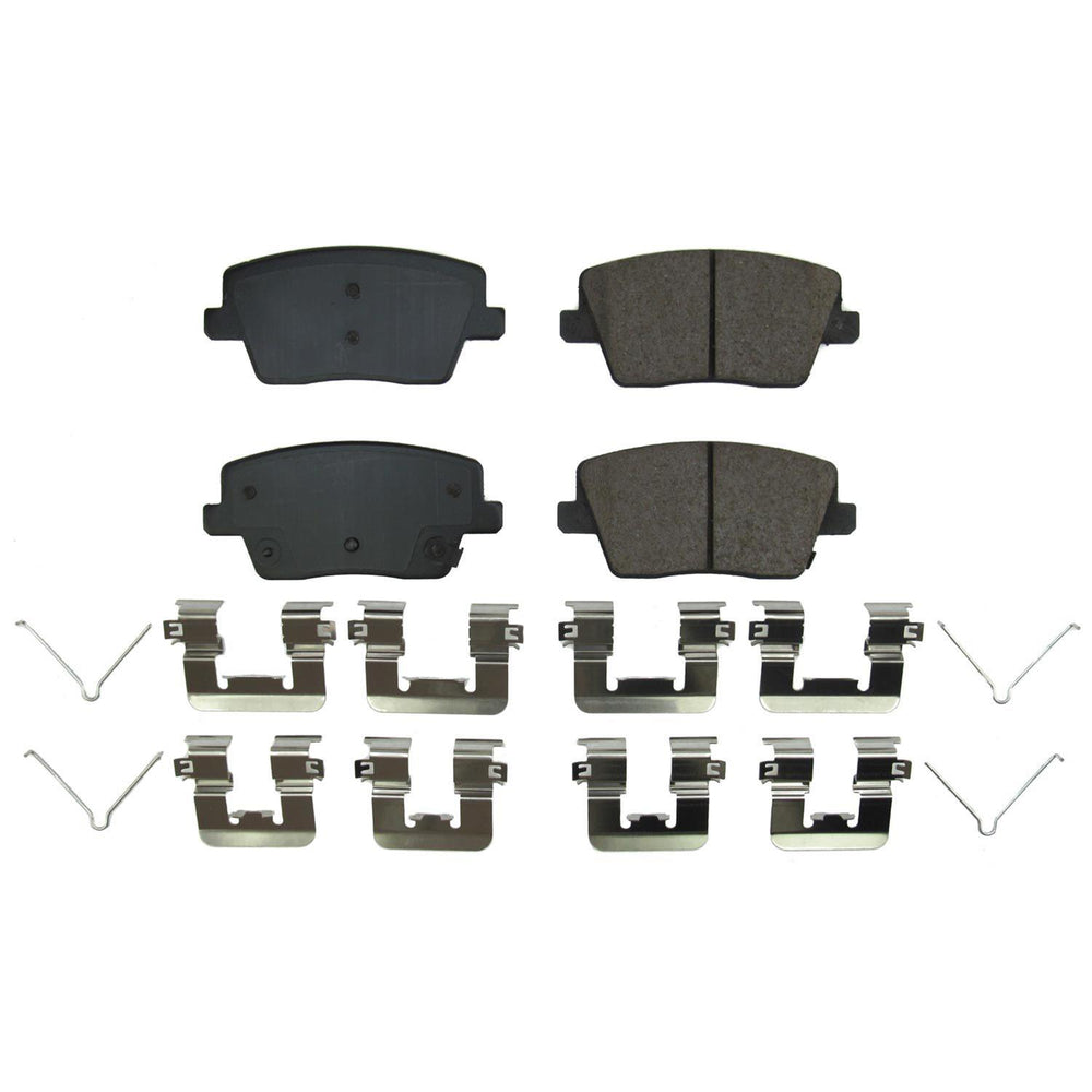 Power Stop 19-21 Hyundai Veloster N Rear Z17 Evo Ceramic Brake Pads w/Hardware