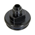 Fuelab Replacement Filter Cap -12AN Outlet - Black