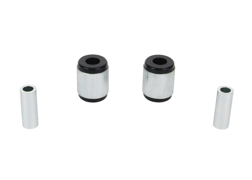 Control arm - lower inner and outer bushing 2 Shell Bushings 2 Tubes Grease