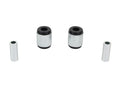 Control arm - lower inner and outer bushing 2 Shell Bushings 2 Tubes Grease