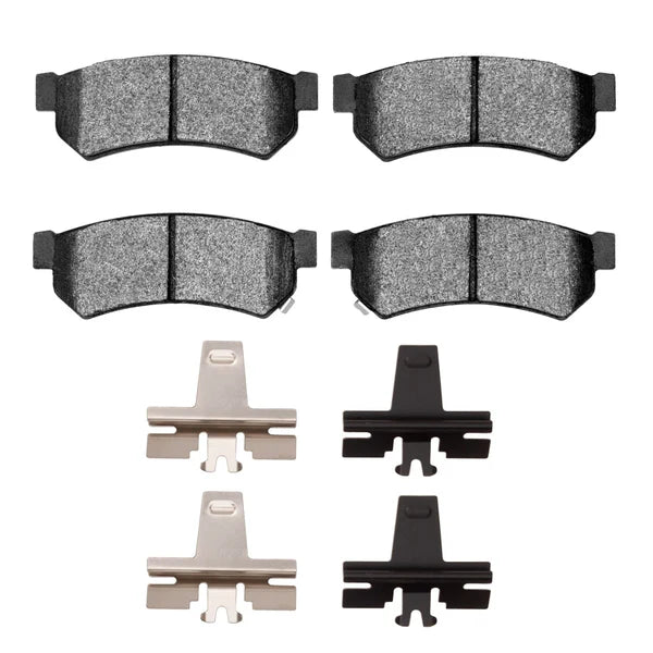 R1 07-16 Suzuki Forenza Rear Semi Met Brake Pads and Hardware Kit