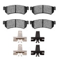 R1 07-16 Suzuki Forenza Rear Semi Met Brake Pads and Hardware Kit